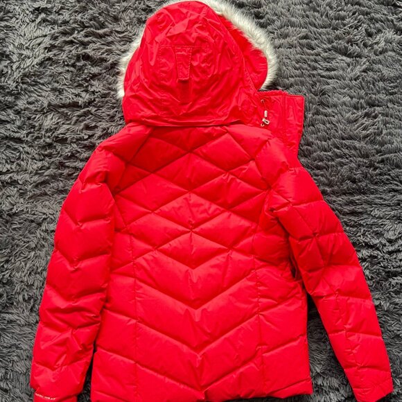 Columbia Omni-Heat Down Jacket - Women’s Red - Faux Fur Hood - Size S - Picture 4 of 4